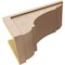 Ekena Millwork 11"W x 22"D x 11"H Wide Bryant Rough Cedar Woodgrain TimberThane Corbel, Primed Tan CORUR11X22X11BRYRCPR - alternate 3